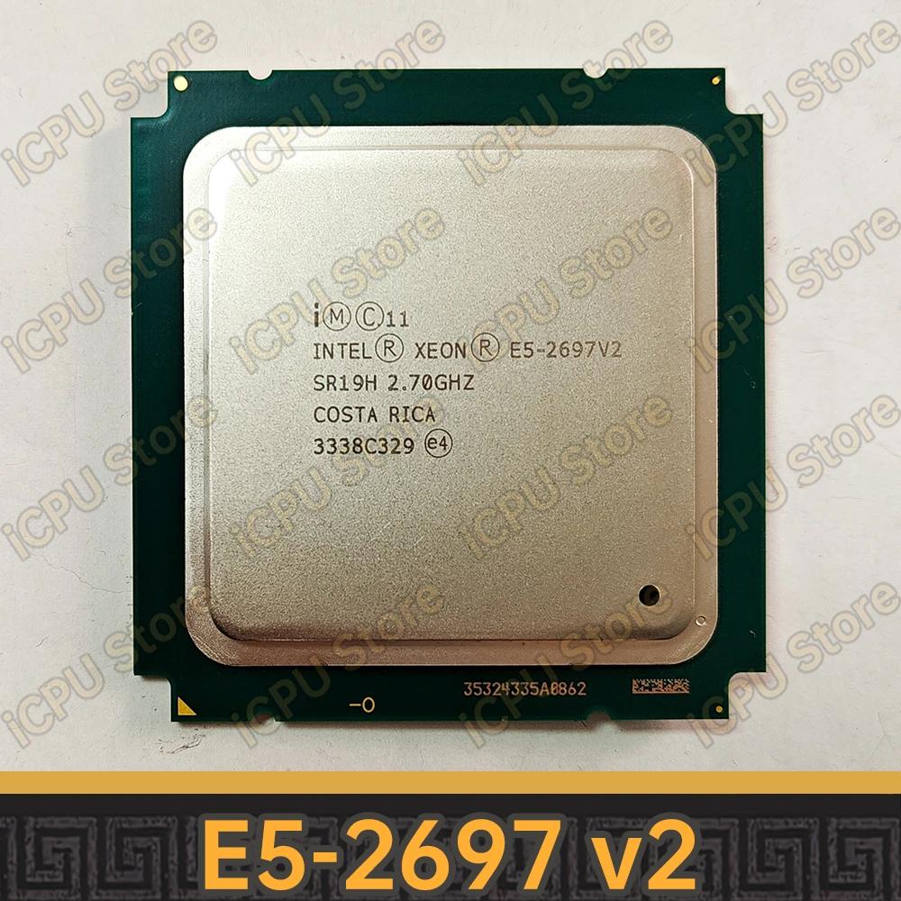  E5-2697v2 SR19H, 2.7GHz, 12 ھ, 24 , 30MB, 130W, LGA2011 CPU μ, E5 2697 v2